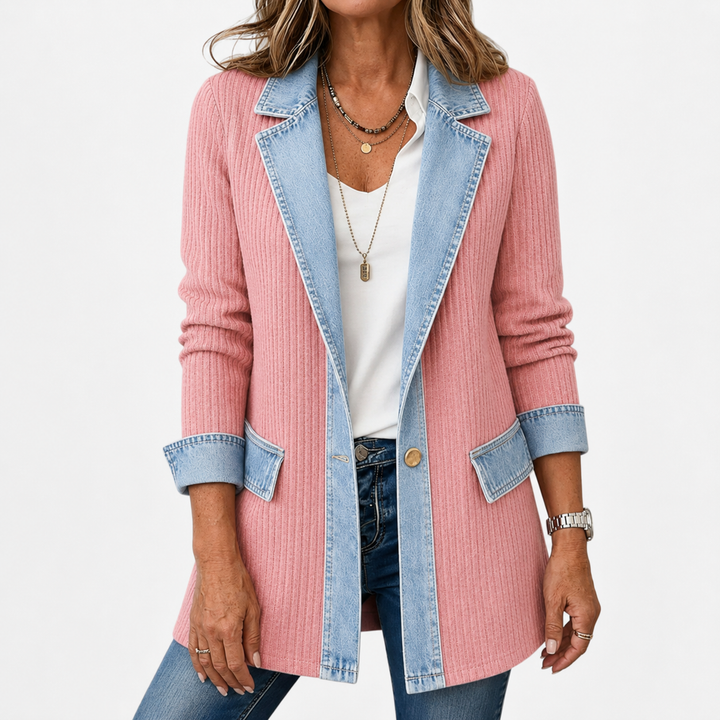Margaret™ Layered Knit Jacket