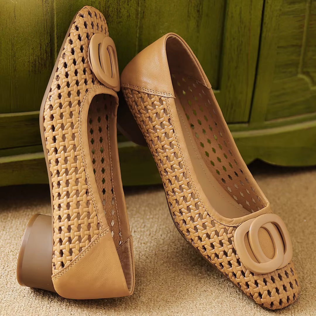 Emma™ Woven Leather