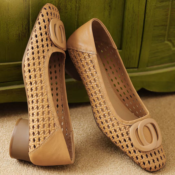 Emma™ Woven Leather