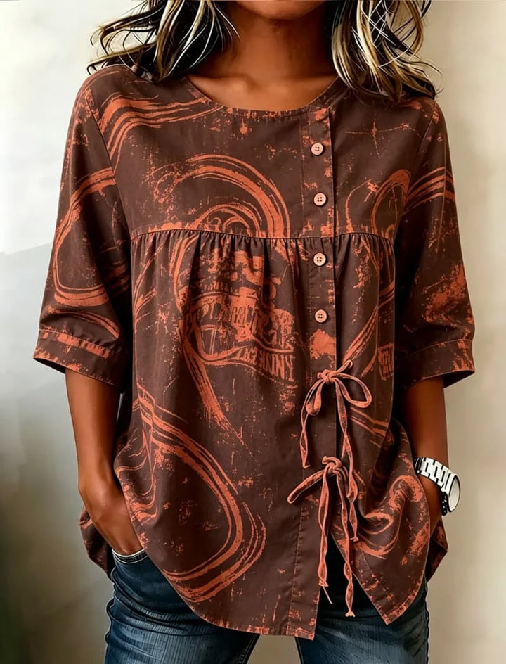 Hadley™ Soft Embroided Linen Top