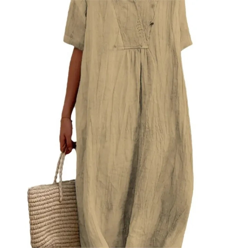 Silvana™ Relaxed Textured Maxi Dress