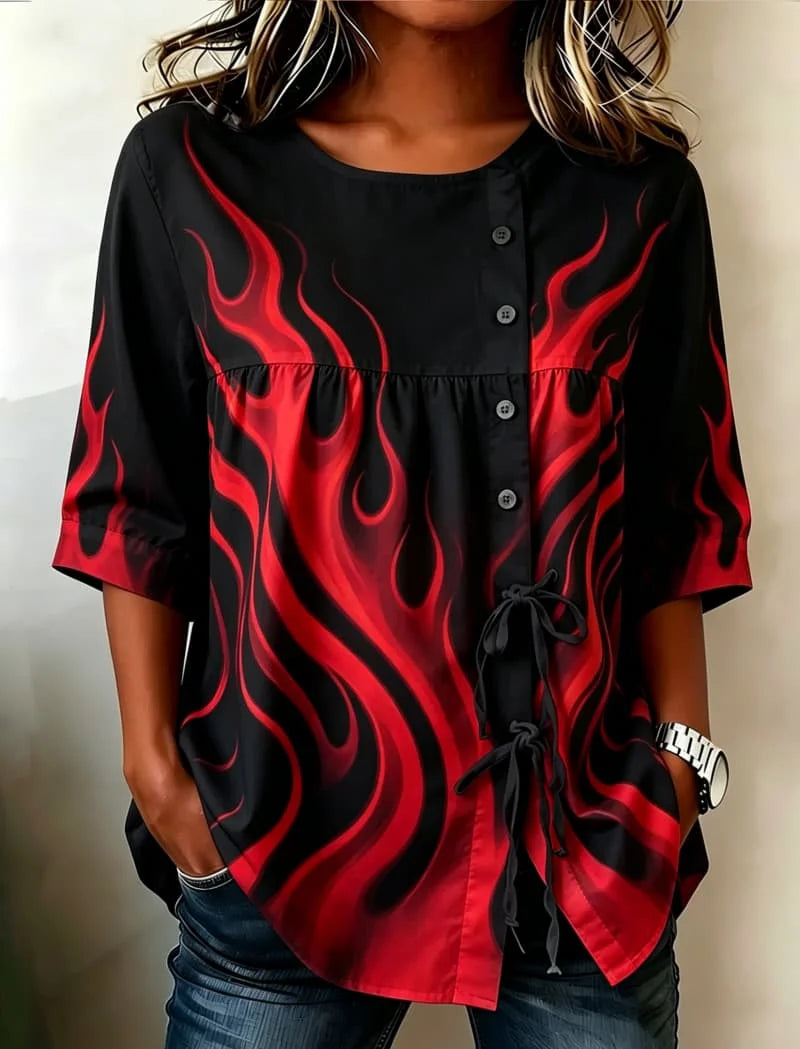 Hadley™ Soft Embroided Linen Top