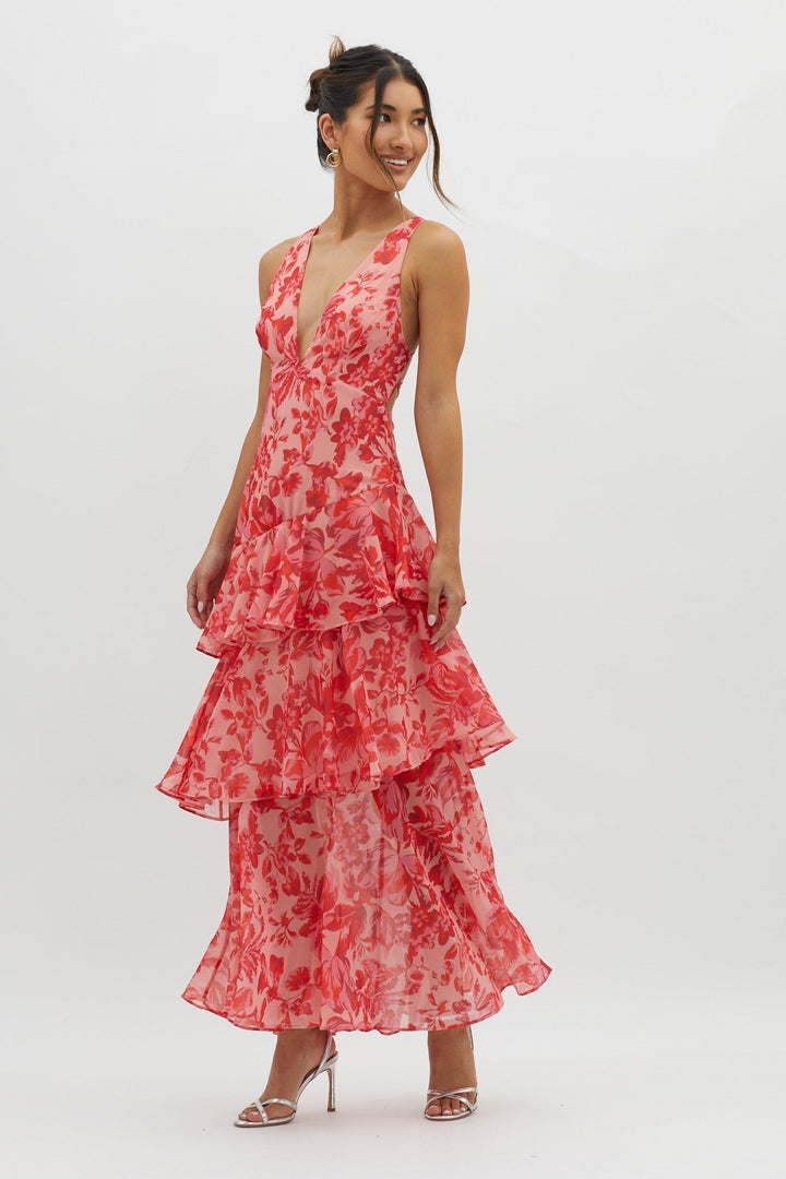 LISA™ Floral Maxi Dress