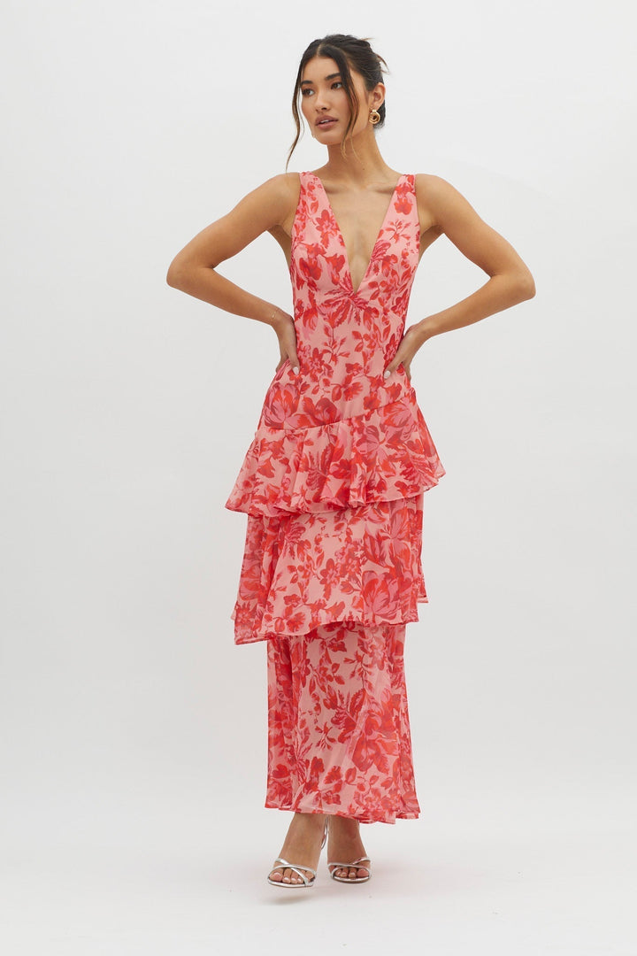 LISA™ Floral Maxi Dress
