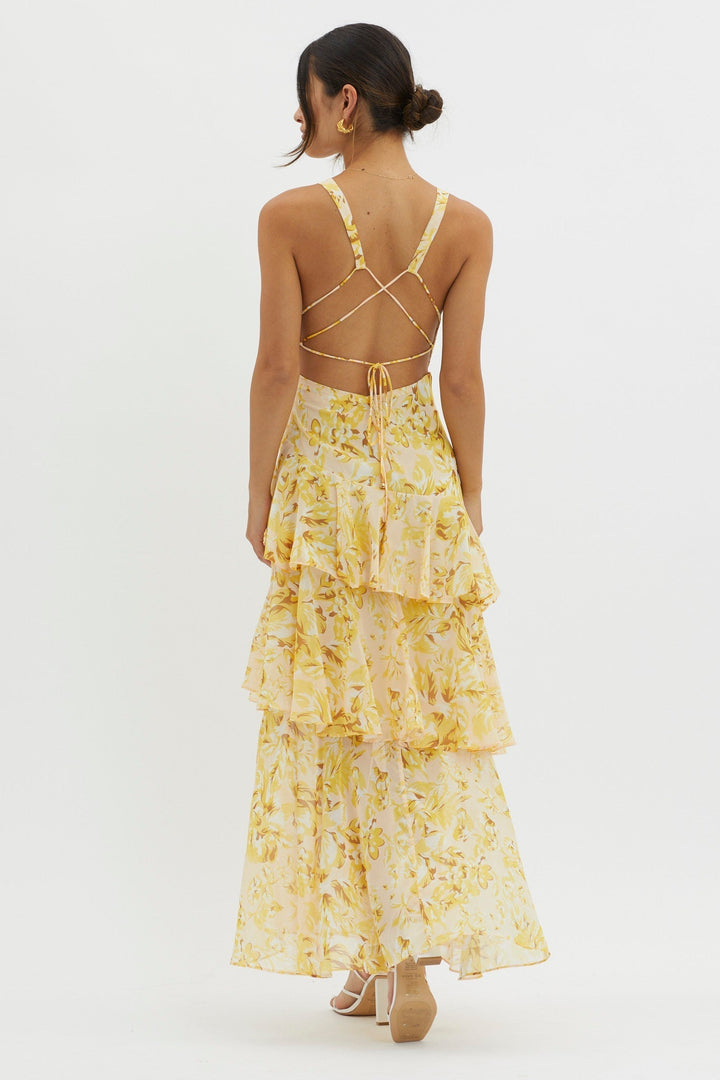LISA™ Floral Maxi Dress