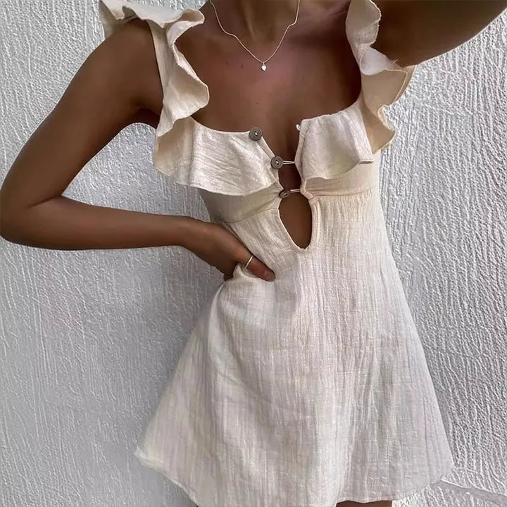Lunara™ Ruffle Mini Dress
