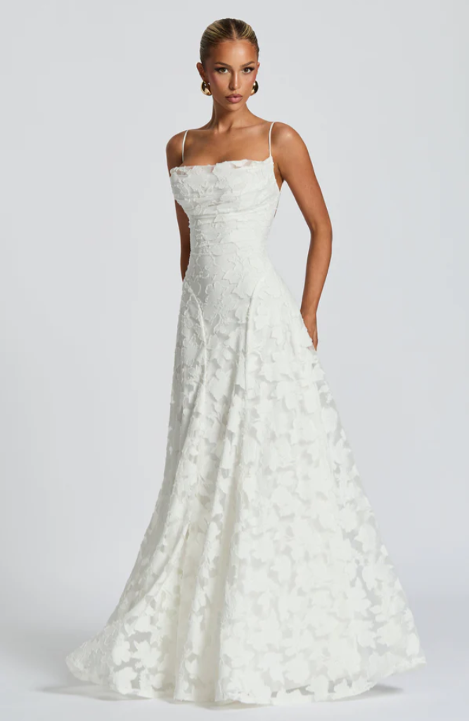 SOFIA™ Elegant Lace Maxi Dress