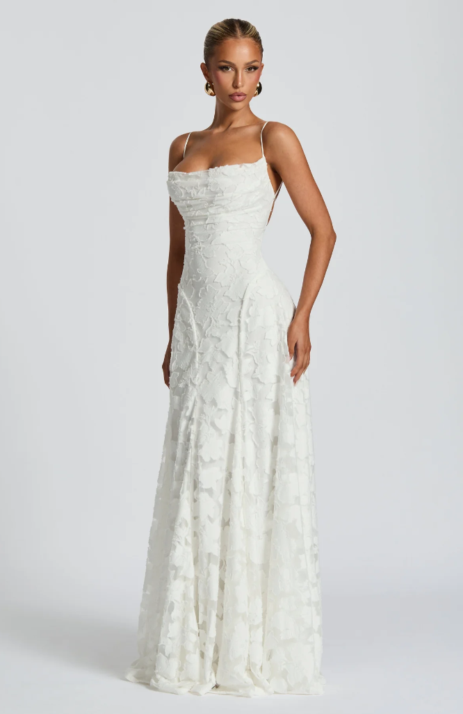 SOFIA™ Elegant Lace Maxi Dress