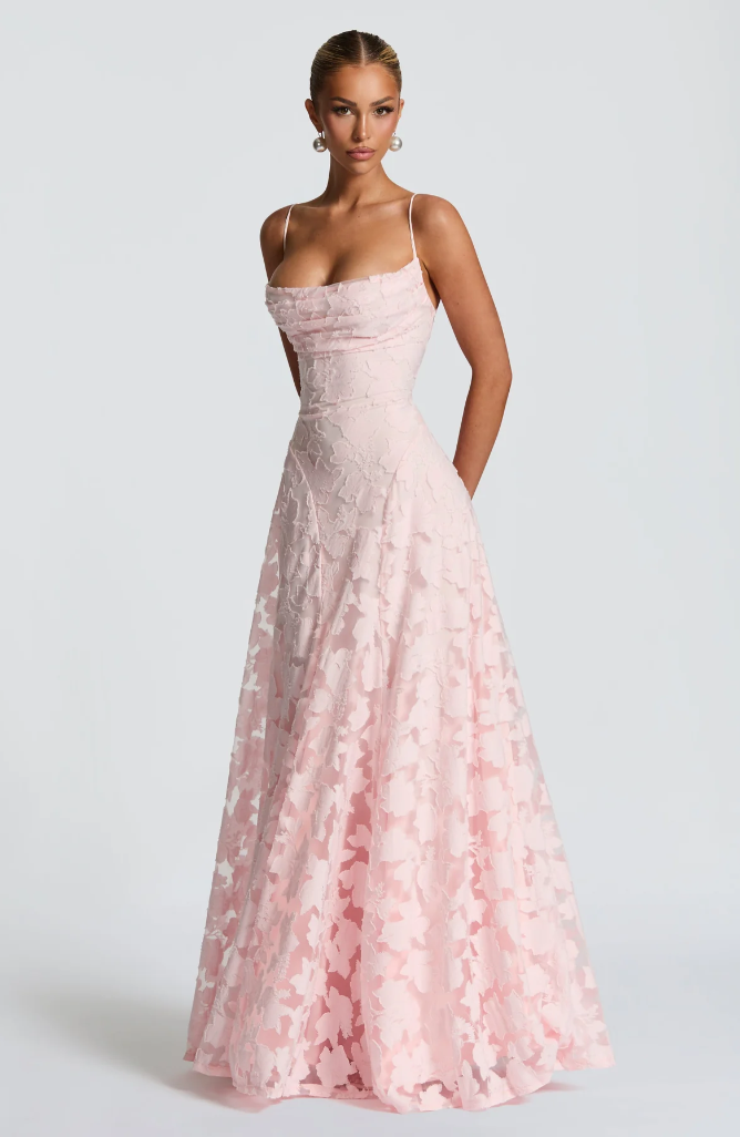 SOFIA™ Elegant Lace Maxi Dress