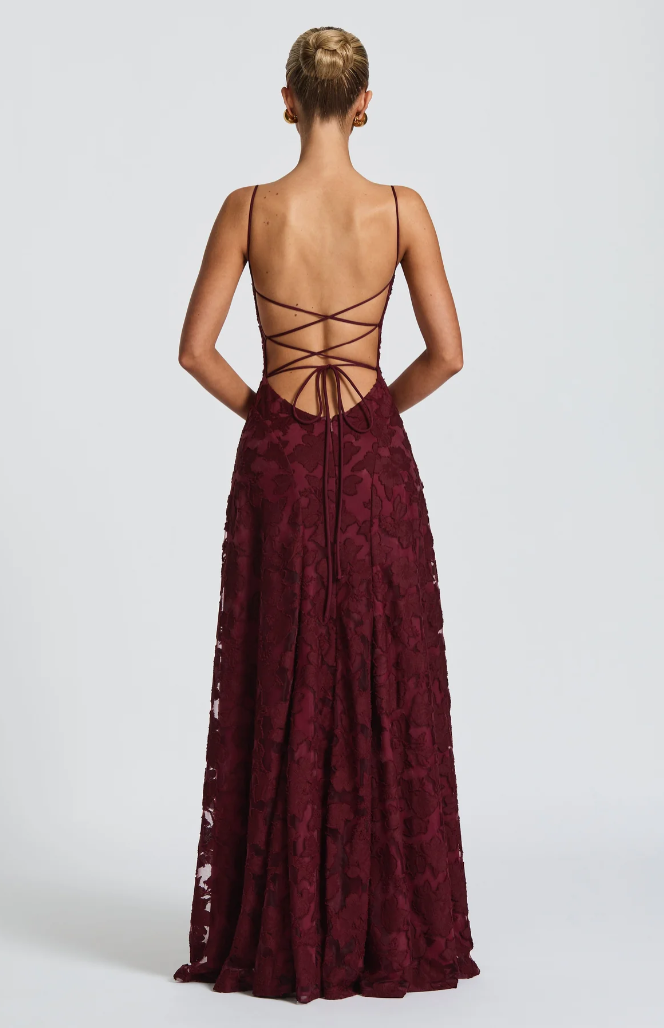 SOFIA™ Elegant Lace Maxi Dress