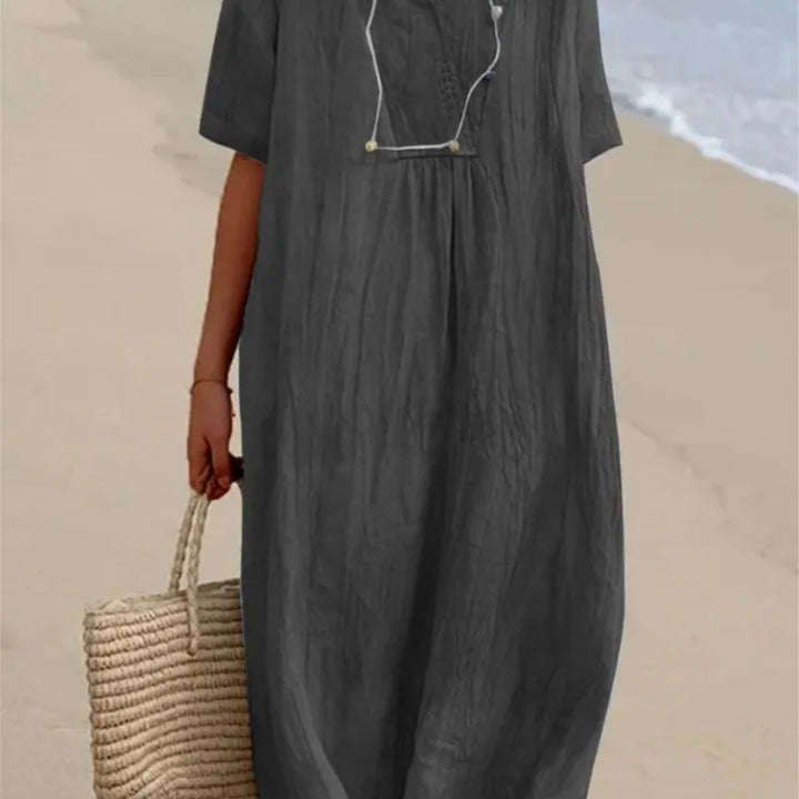 Silvana™ Relaxed Textured Maxi Dress