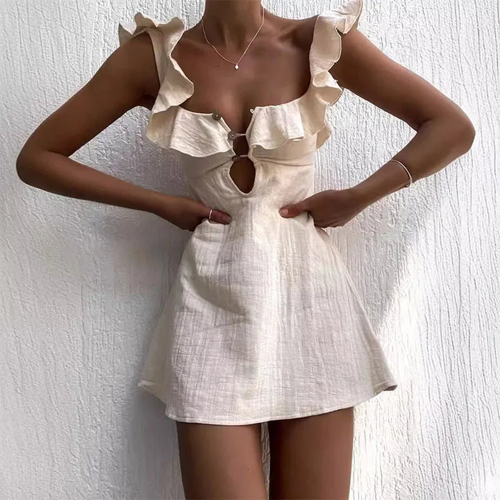 Lunara™ Ruffle Mini Dress