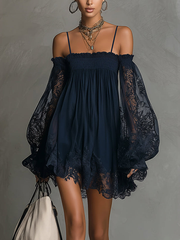 Celina™ Lace Mini Dress