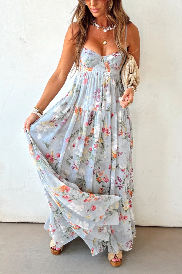 Tea™ Floral Maxi Dress