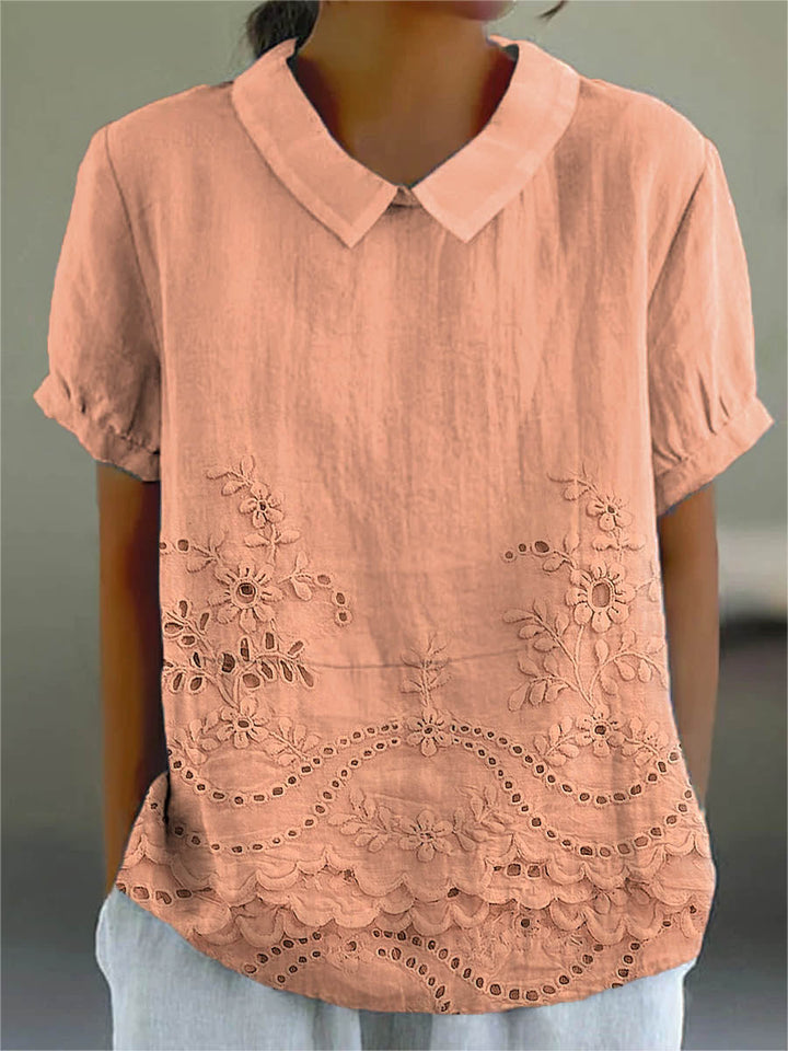Rosalie™ Floral Embroidered Blouse