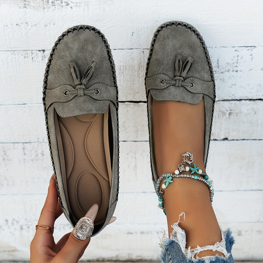 Brielle™ Orthopedic Tassel Loafers