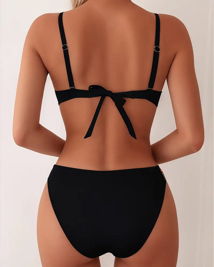 Lois™ Sexy Backless Bikini Set