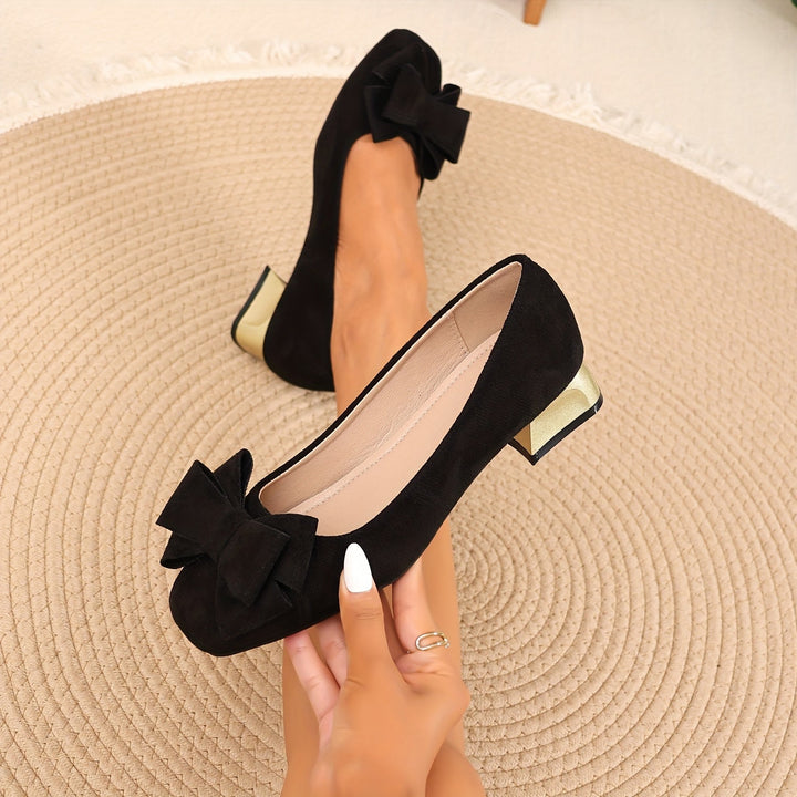 Eloria™ Bow Block Heel Pumps