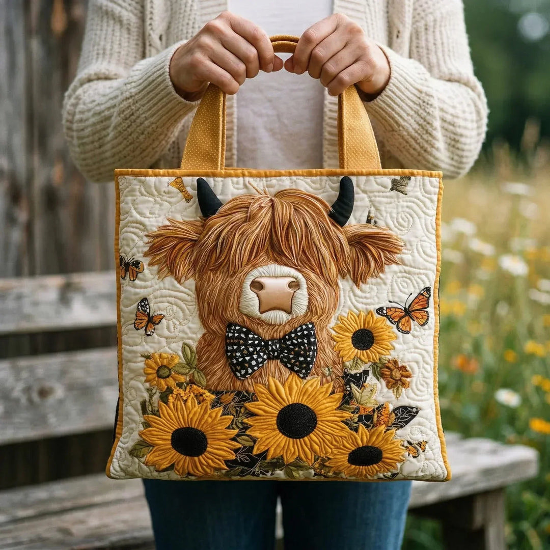 Harper™ Cow with Sunflowers