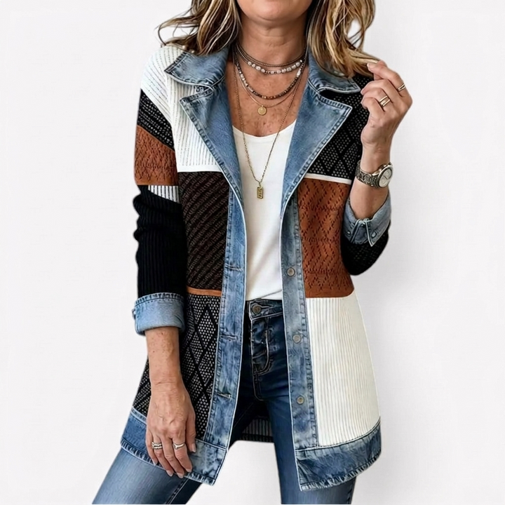 Margaret™ Layered Knit Jacket