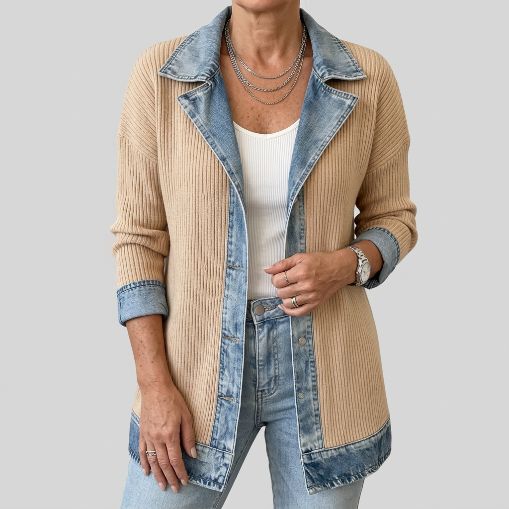 Margaret™ Layered Knit Jacket