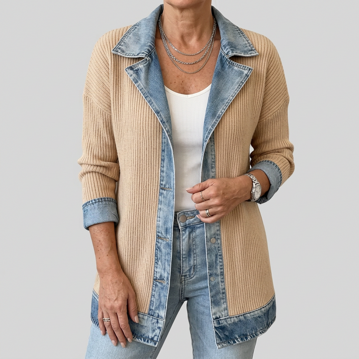 Margaret™ Layered Knit Jacket