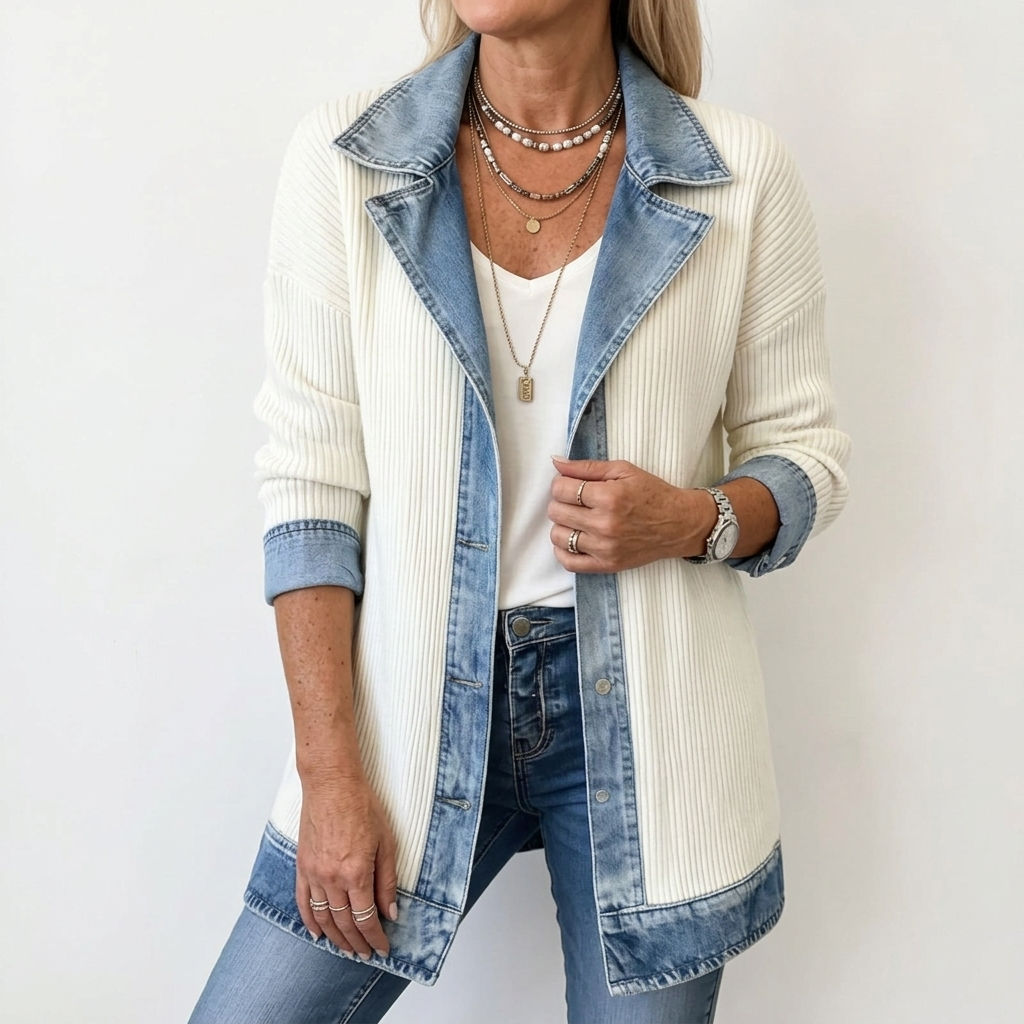 Margaret™ Layered Knit Jacket