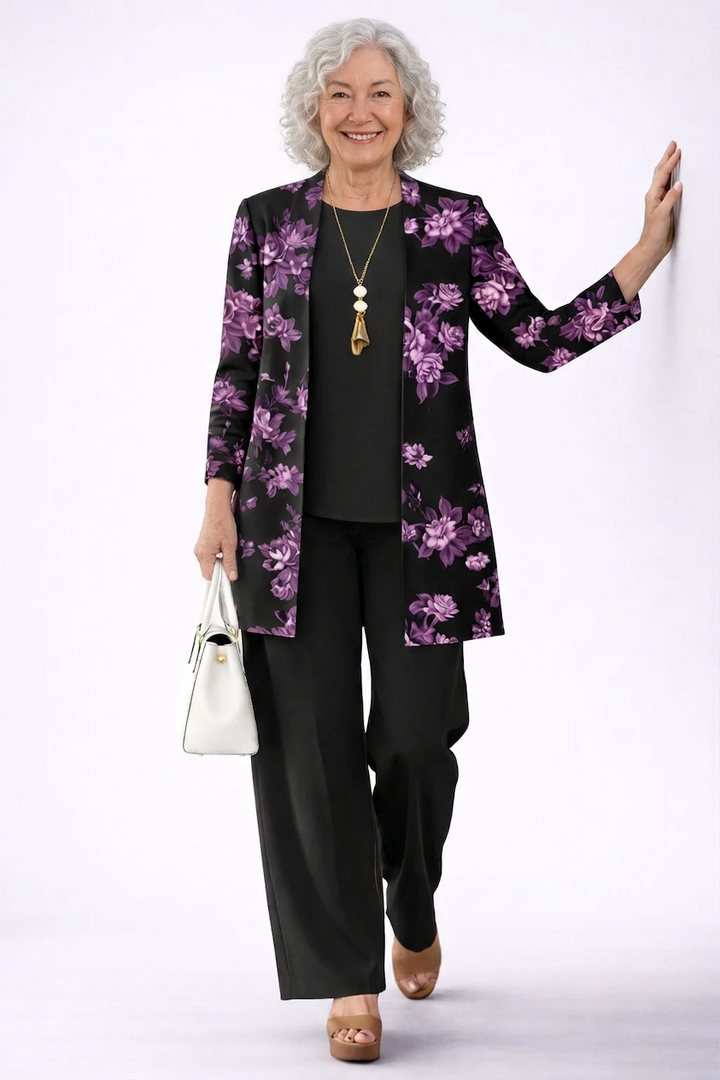 Victoria™ Floral Three-Piece Set