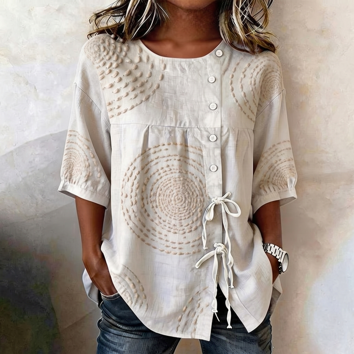 Emelane™ Soft Embroidered  Top
