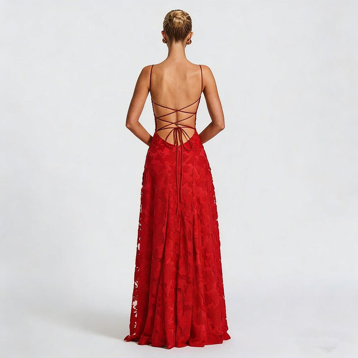SOFIA™ Elegant Lace Maxi Dress