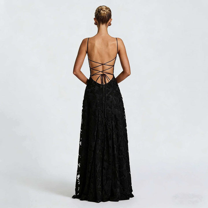 SOFIA™ Elegant Lace Maxi Dress