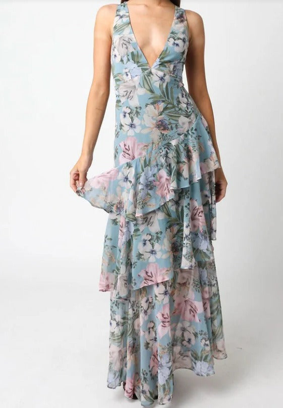LISA™ Floral Maxi Dress