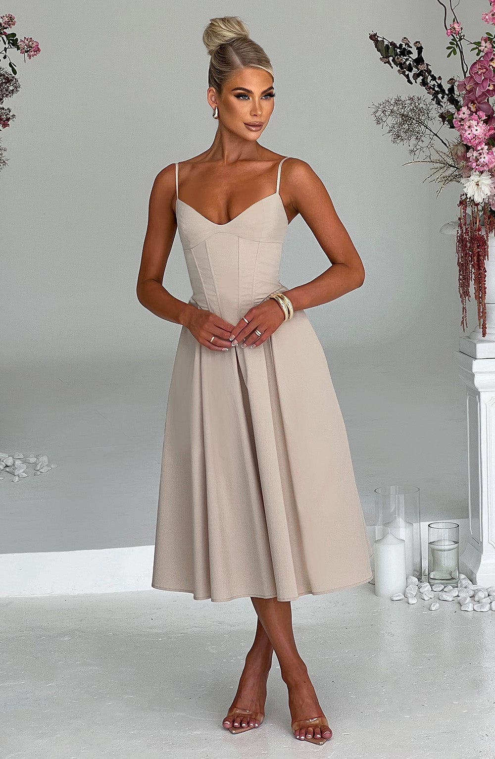 MAILEEN™ Elegant Midi Dress