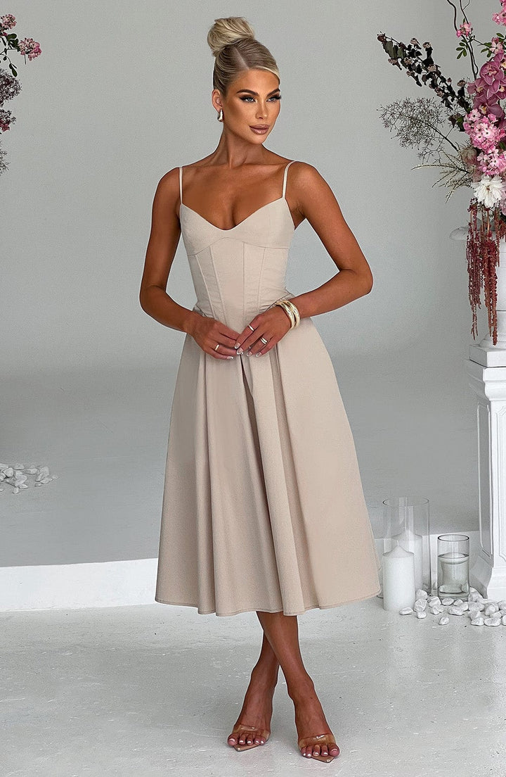 MAILEEN™ Elegant Midi Dress