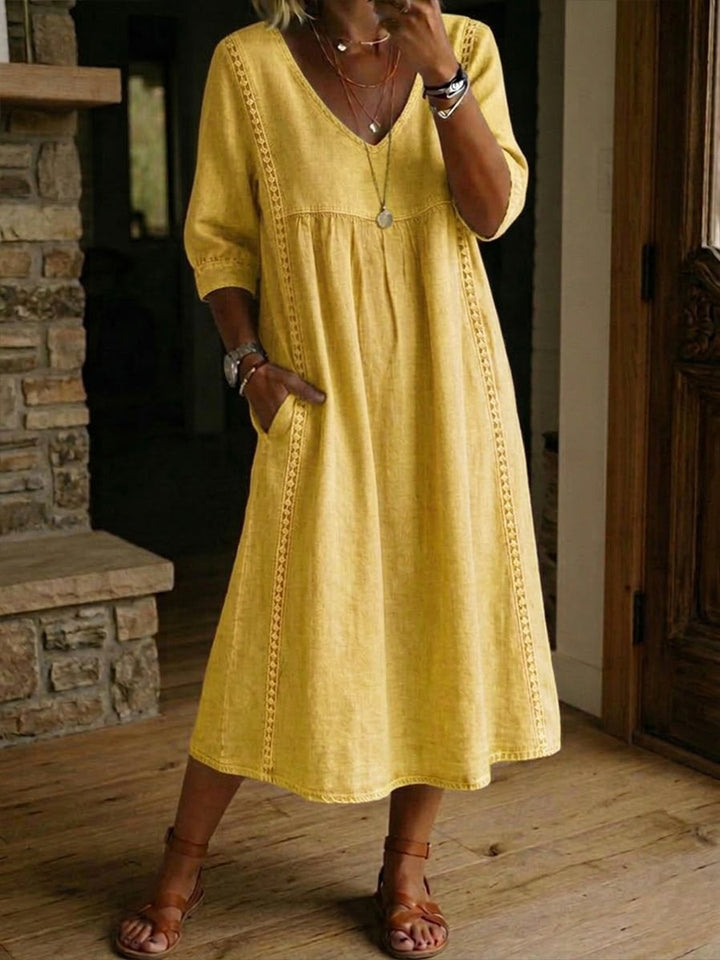 Mivida™ Artistic Maxi Dress