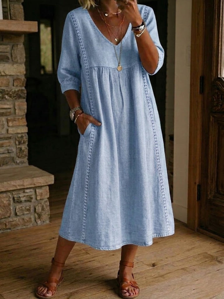 Mivida™ Artistic Maxi Dress
