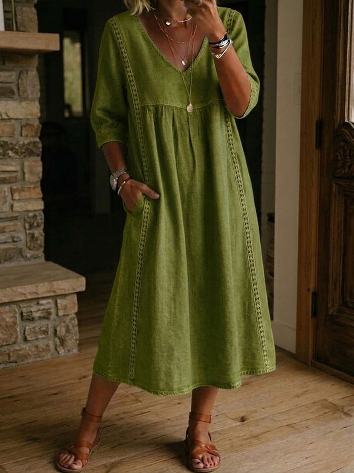 Mivida™ Artistic Maxi Dress