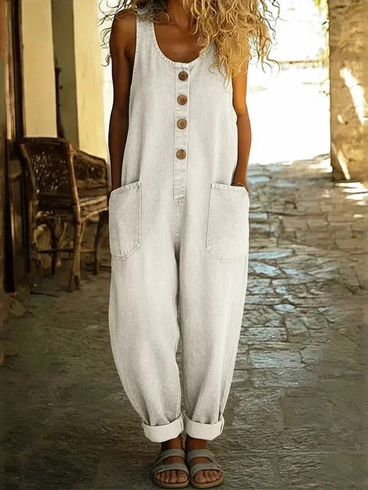 Margaret™ Denim-Look Overall