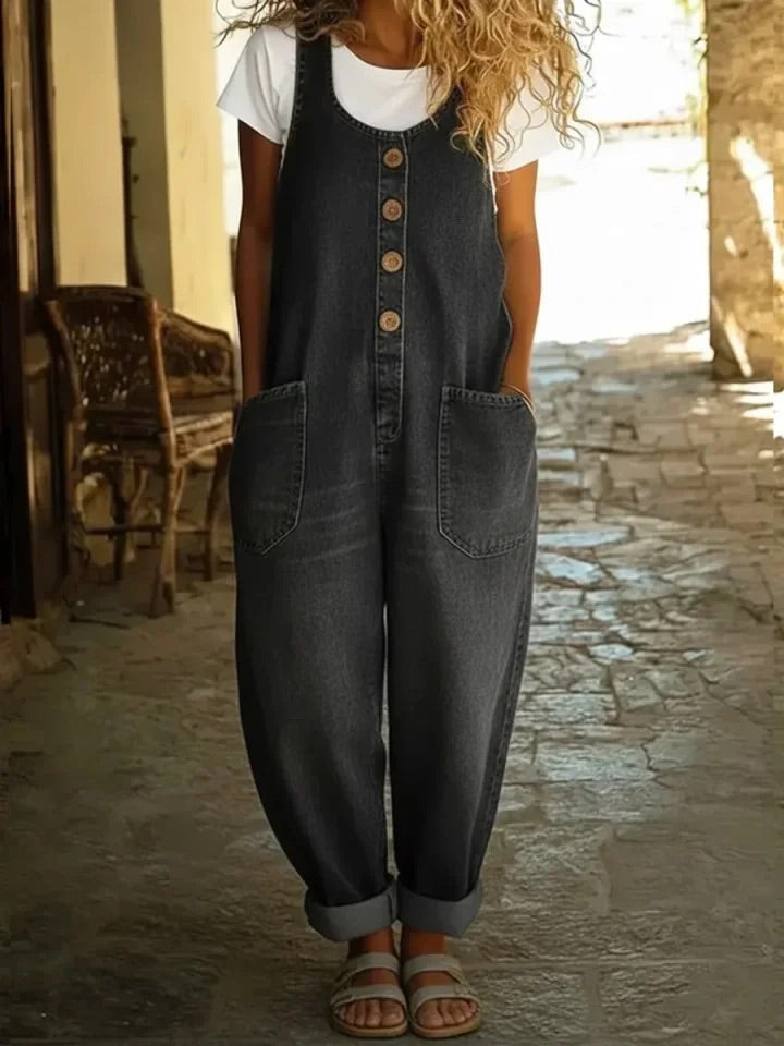 Margaret™ Denim-Look Overall