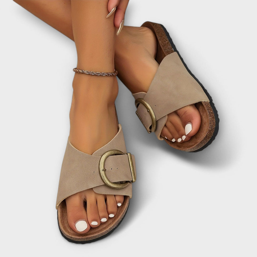 Ayasha™ Ergonomic Buckle Sandals